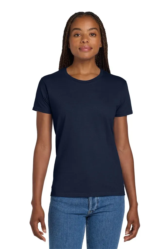 Gildan® Women's Ultra Cotton® 100% US Cotton T-Shirt. 2000L - additional view 1