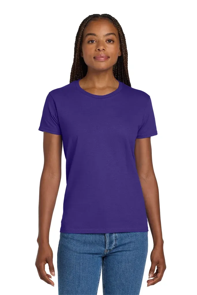 Gildan® Women's Ultra Cotton® 100% US Cotton T-Shirt. 2000L - additional view 18