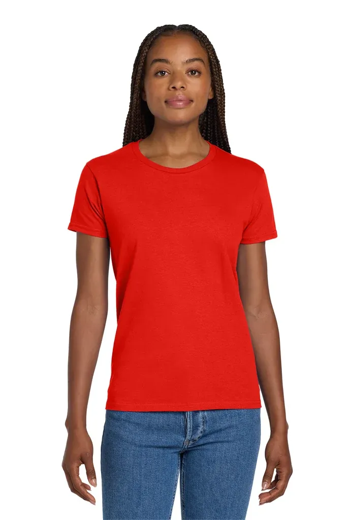 Gildan® Women's Ultra Cotton® 100% US Cotton T-Shirt. 2000L - additional view 23