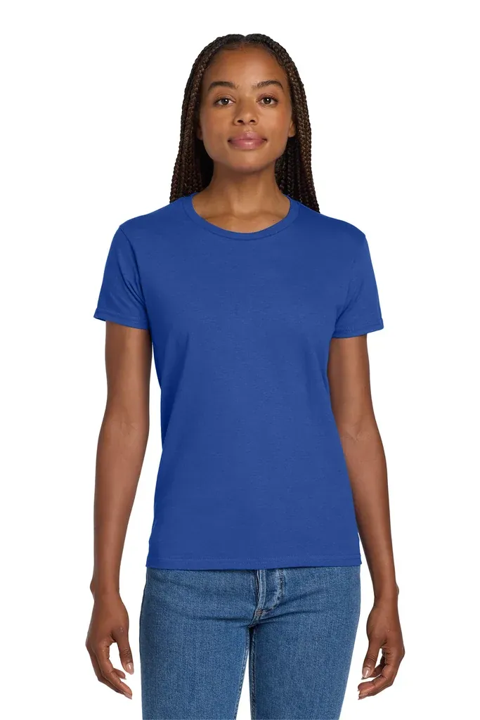 Gildan® Women's Ultra Cotton® 100% US Cotton T-Shirt. 2000L - additional view 5