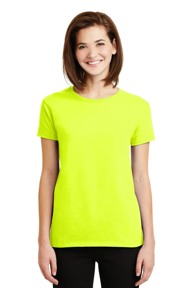 Gildan® Women's Ultra Cotton® 100% US Cotton T-Shirt. 2000L - additional view 2