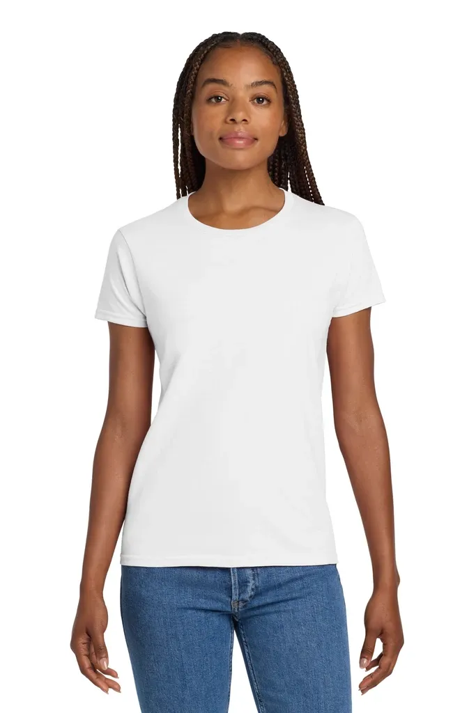 Gildan® Women's Ultra Cotton® 100% US Cotton T-Shirt. 2000L - additional view 3