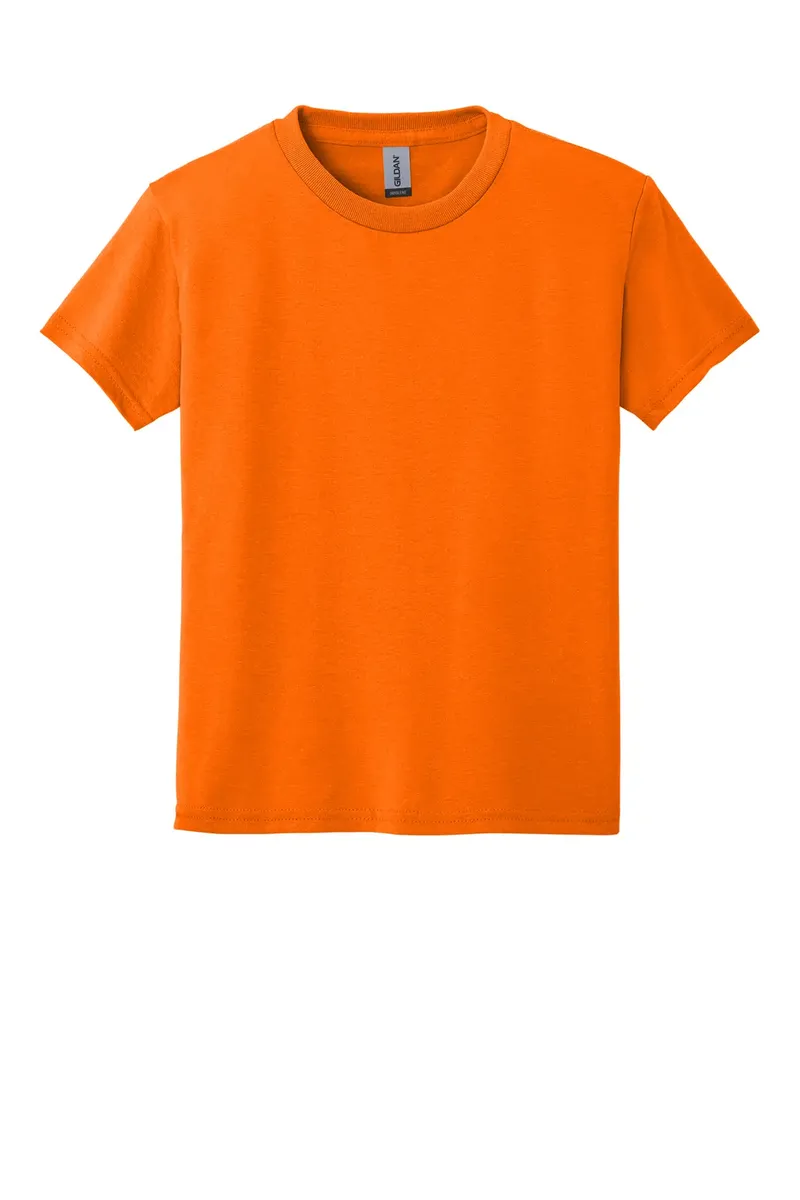 Gildan® Youth DryBlend® 50 Cotton/50 Poly T-Shirt.  8000B - additional view 1
