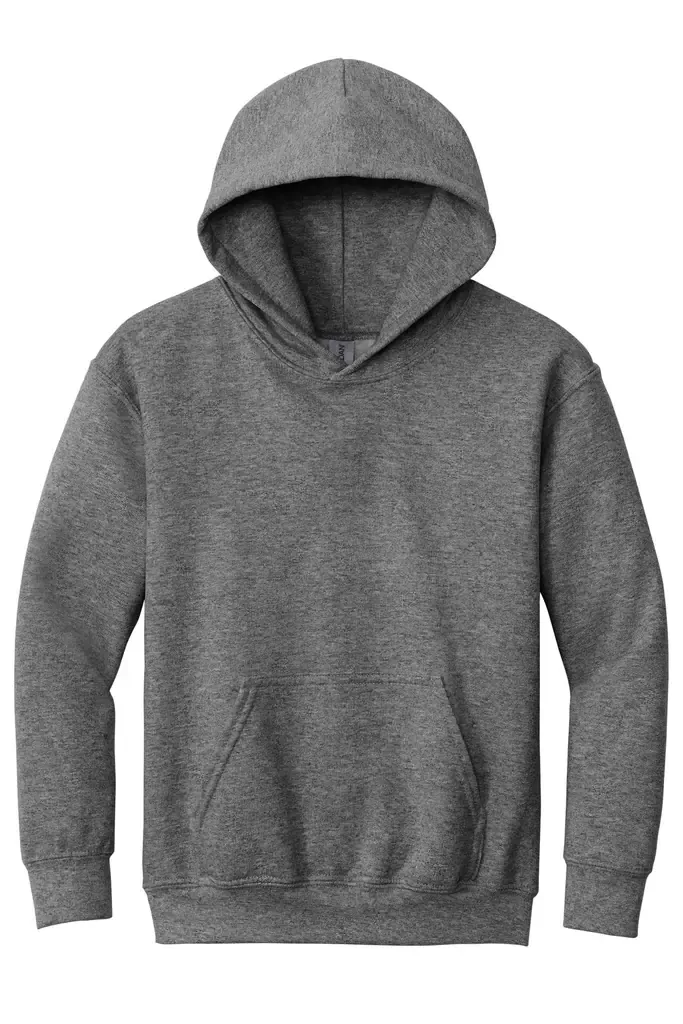 Gildan® - Youth Heavy Blend Hooded Sweatshirt. 18500B - additional view 1