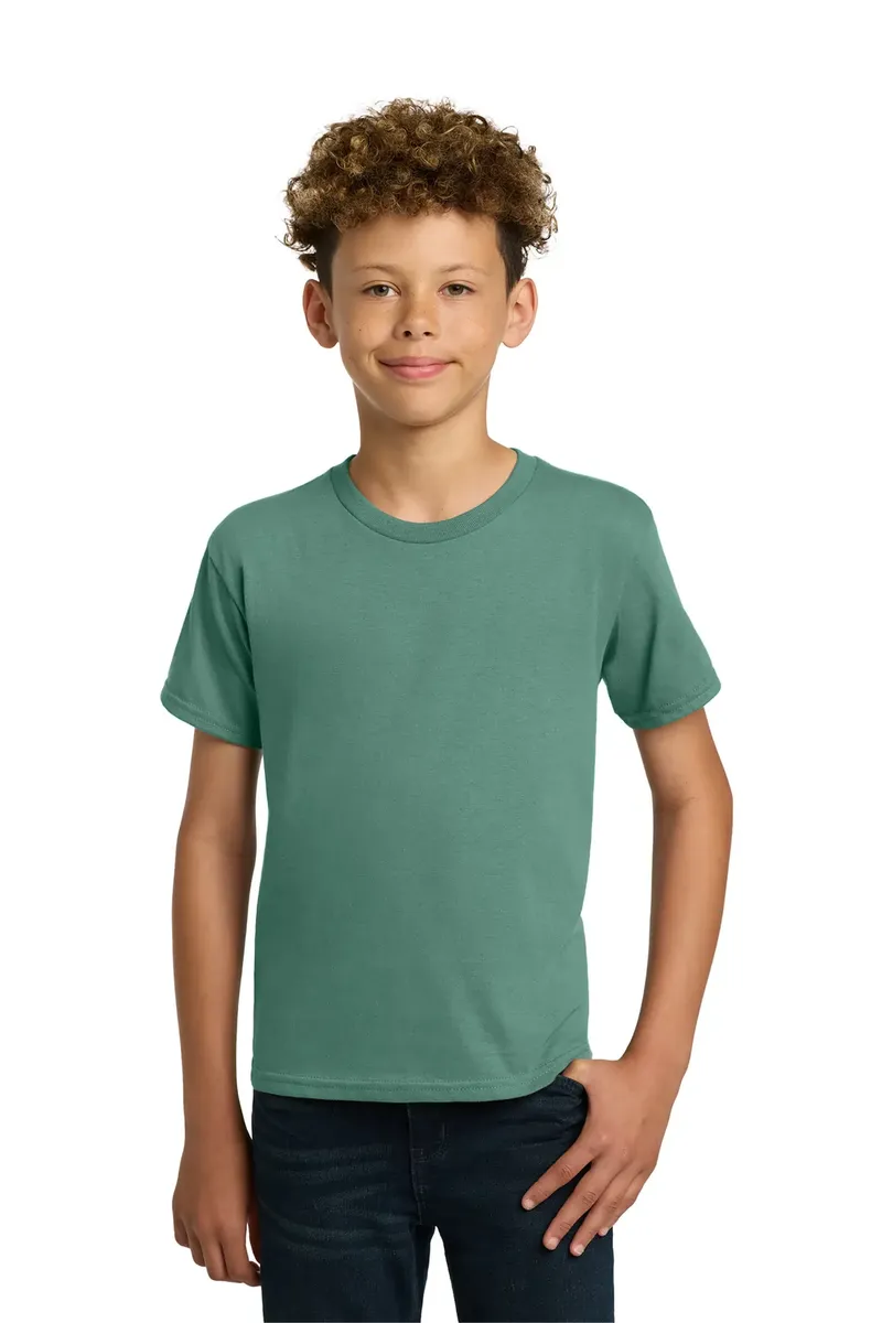 Gildan® - Youth  Heavy Cotton 100% Cotton T-Shirt.  5000B - additional view 4