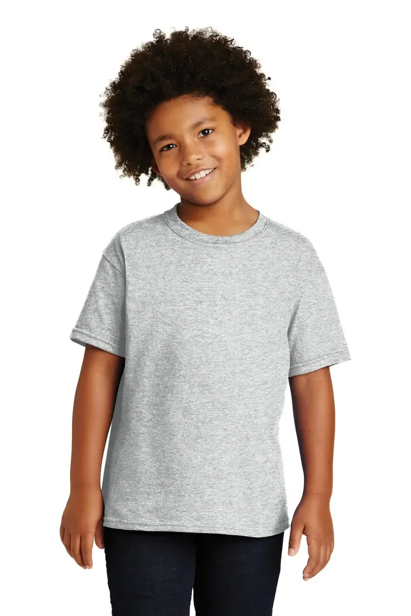 Gildan® - Youth  Heavy Cotton 100% Cotton T-Shirt.  5000B - additional view 18