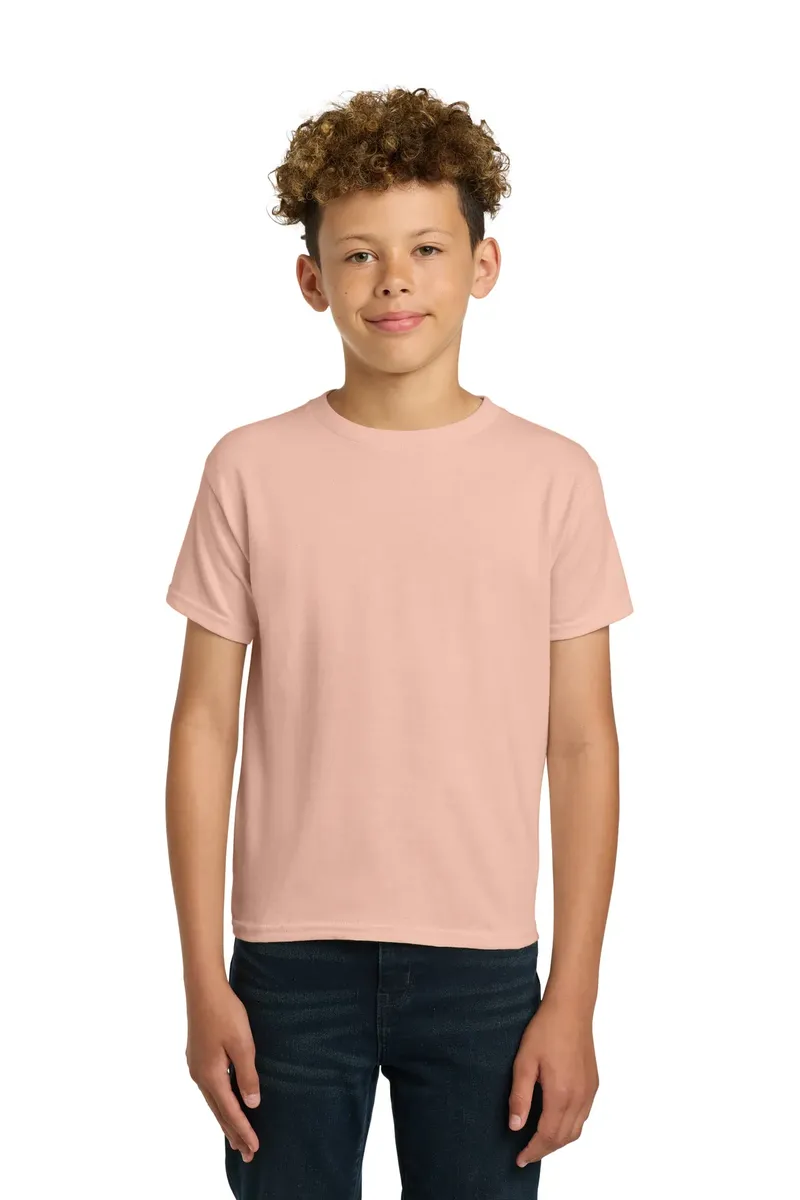 Gildan® - Youth  Heavy Cotton 100% Cotton T-Shirt.  5000B - additional view 1