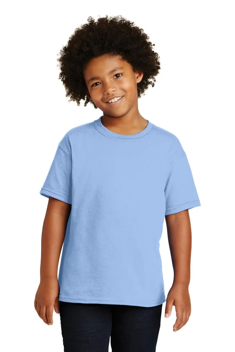 Gildan® - Youth  Heavy Cotton 100% Cotton T-Shirt.  5000B - additional view 11