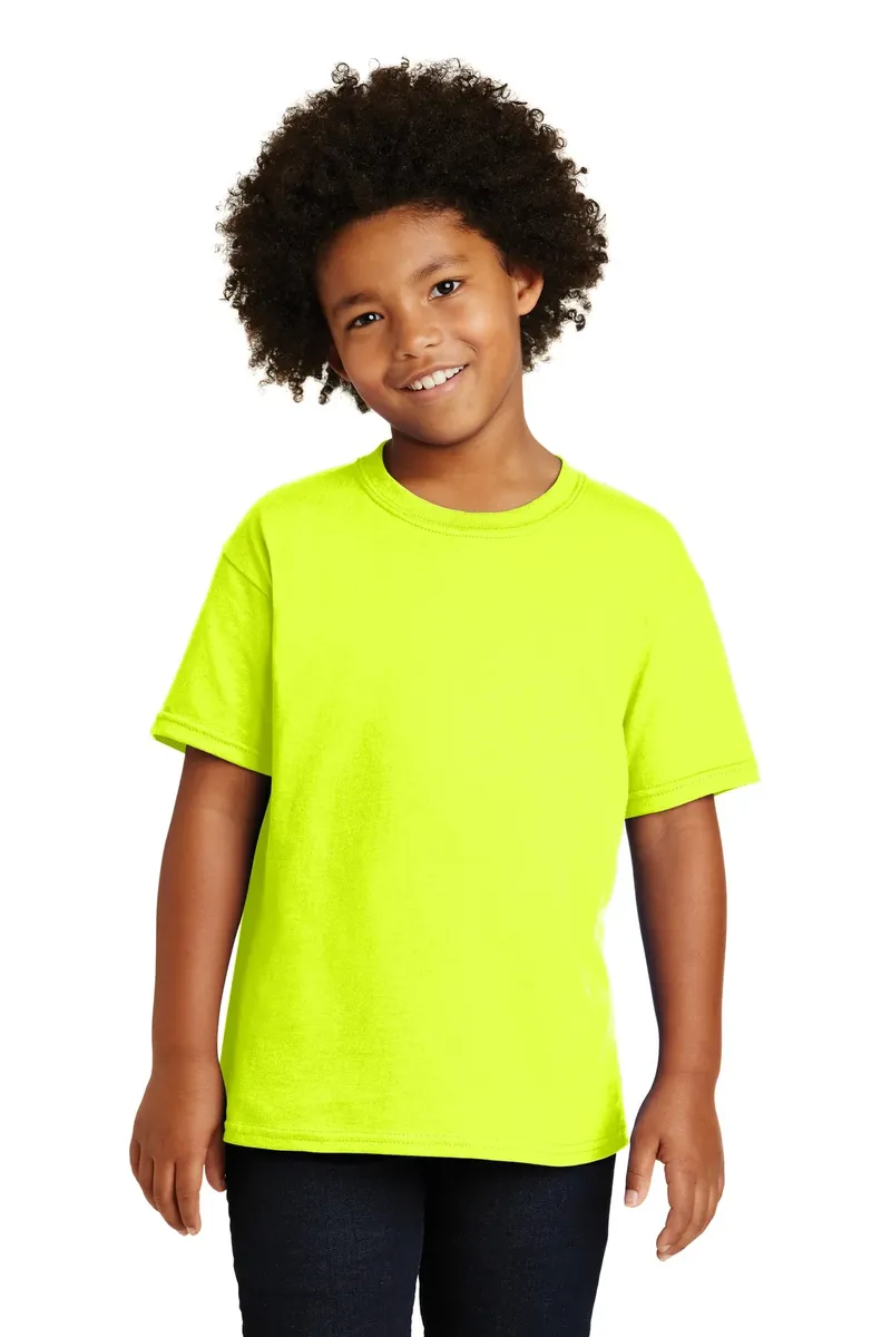 Gildan® - Youth  Heavy Cotton 100% Cotton T-Shirt.  5000B - additional view 9