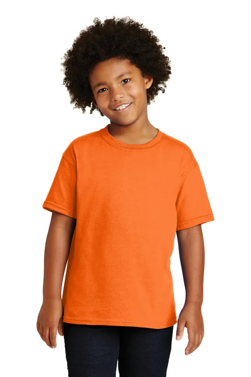 Gildan® - Youth  Heavy Cotton 100% Cotton T-Shirt.  5000B - additional view 8