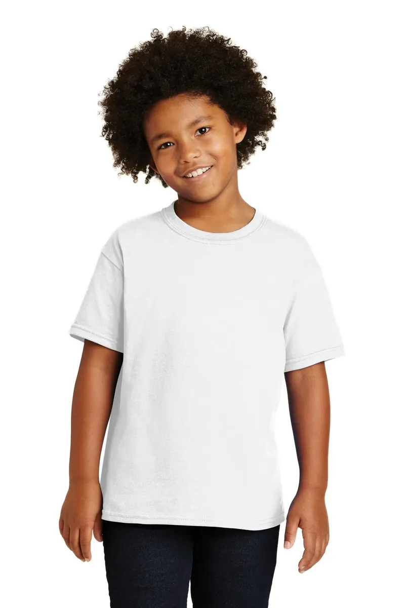 Gildan® - Youth  Heavy Cotton 100% Cotton T-Shirt.  5000B - additional view 21