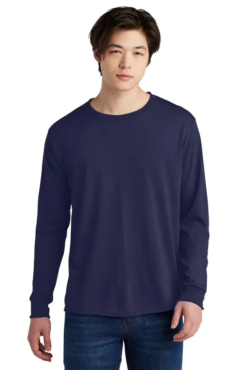 Jerzees® Dri-Power® 100% Polyester Long Sleeve T-Shirt 21LS - additional view 3