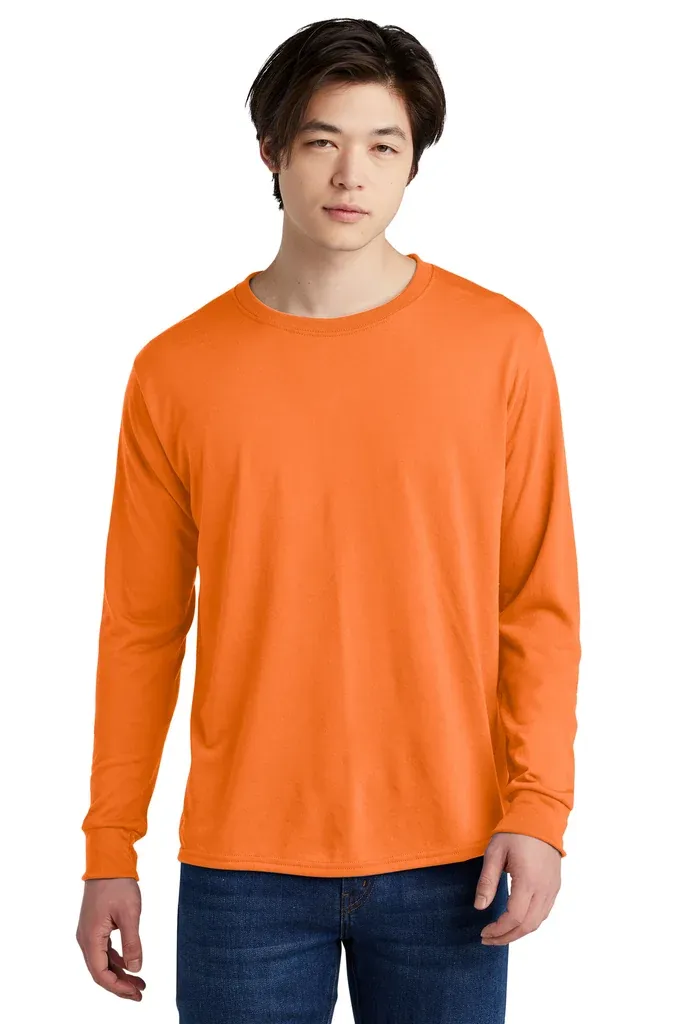 Jerzees® Dri-Power® 100% Polyester Long Sleeve T-Shirt 21LS - additional view 8