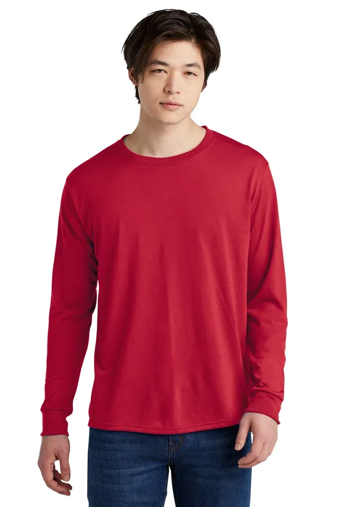 Jerzees® Dri-Power® 100% Polyester Long Sleeve T-Shirt 21LS - additional view 7