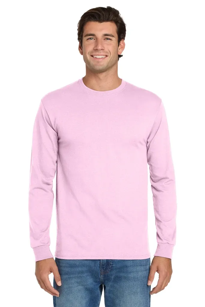 Jerzees® - Dri-Power® 50/50 Cotton/Poly Long Sleeve T-Shirt.  29LS - additional view 9