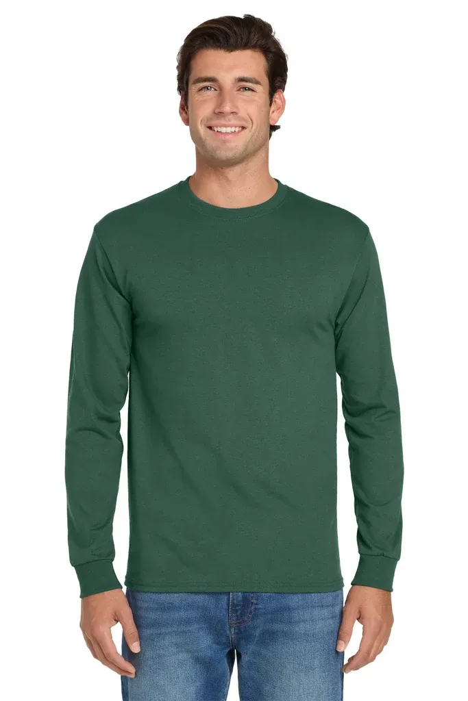 Jerzees® - Dri-Power® 50/50 Cotton/Poly Long Sleeve T-Shirt.  29LS - additional view 16