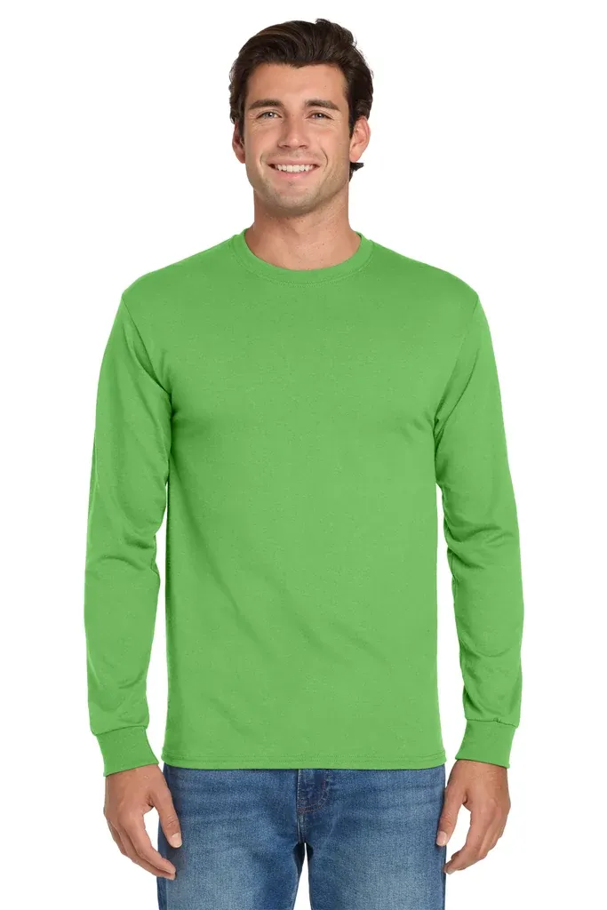 Jerzees® - Dri-Power® 50/50 Cotton/Poly Long Sleeve T-Shirt.  29LS - additional view 6