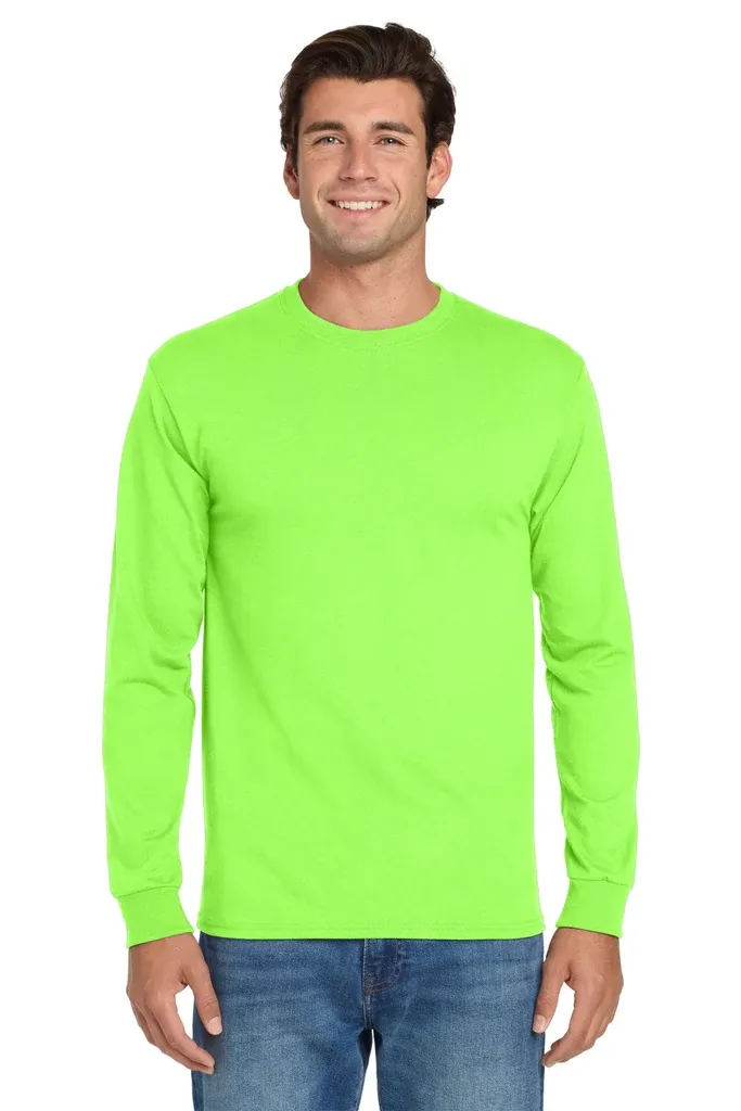 Jerzees® - Dri-Power® 50/50 Cotton/Poly Long Sleeve T-Shirt.  29LS - additional view 19