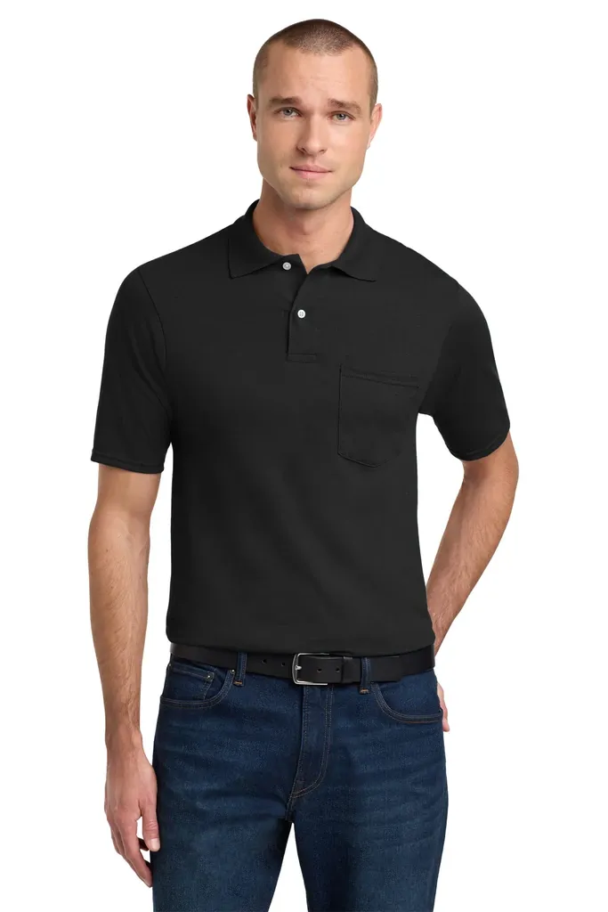 Jerzees® Dri-Power® Pocket Sport Shirt. 436MP - additional view 2