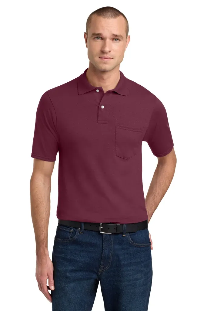 Jerzees® Dri-Power® Pocket Sport Shirt. 436MP - additional view 1
