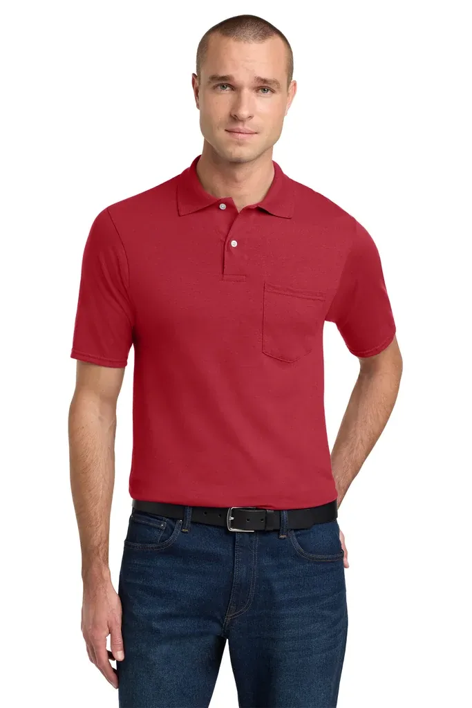 Jerzees® Dri-Power® Pocket Sport Shirt. 436MP - additional view 7