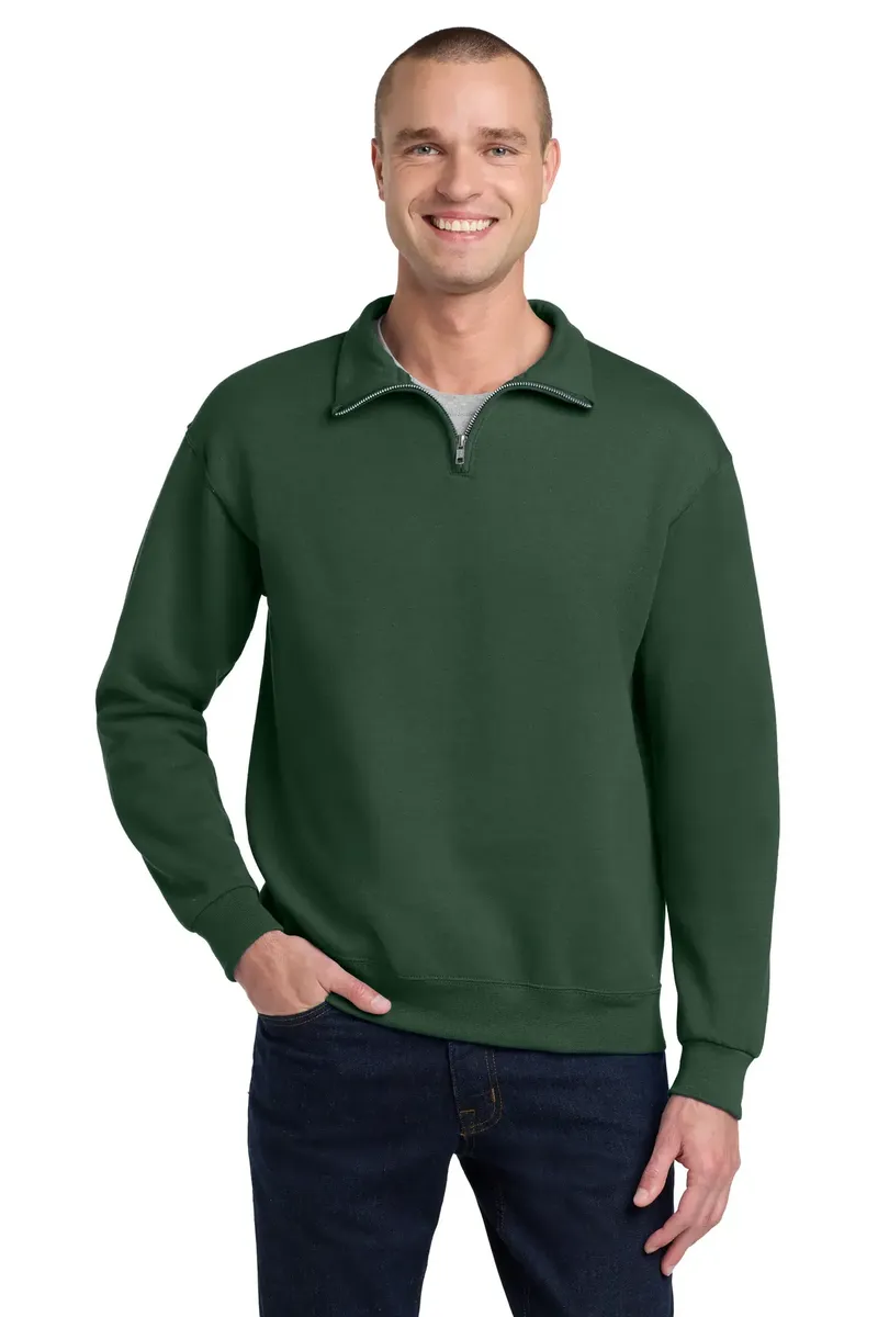Jerzees® - NuBlend® 1/4-Zip Cadet Collar Sweatshirt. 995M - additional view 7
