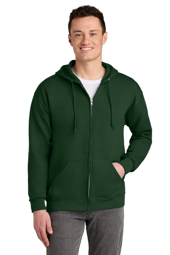 Jerzees® - NuBlend® Full-Zip Hooded Sweatshirt.  993M - additional view 2