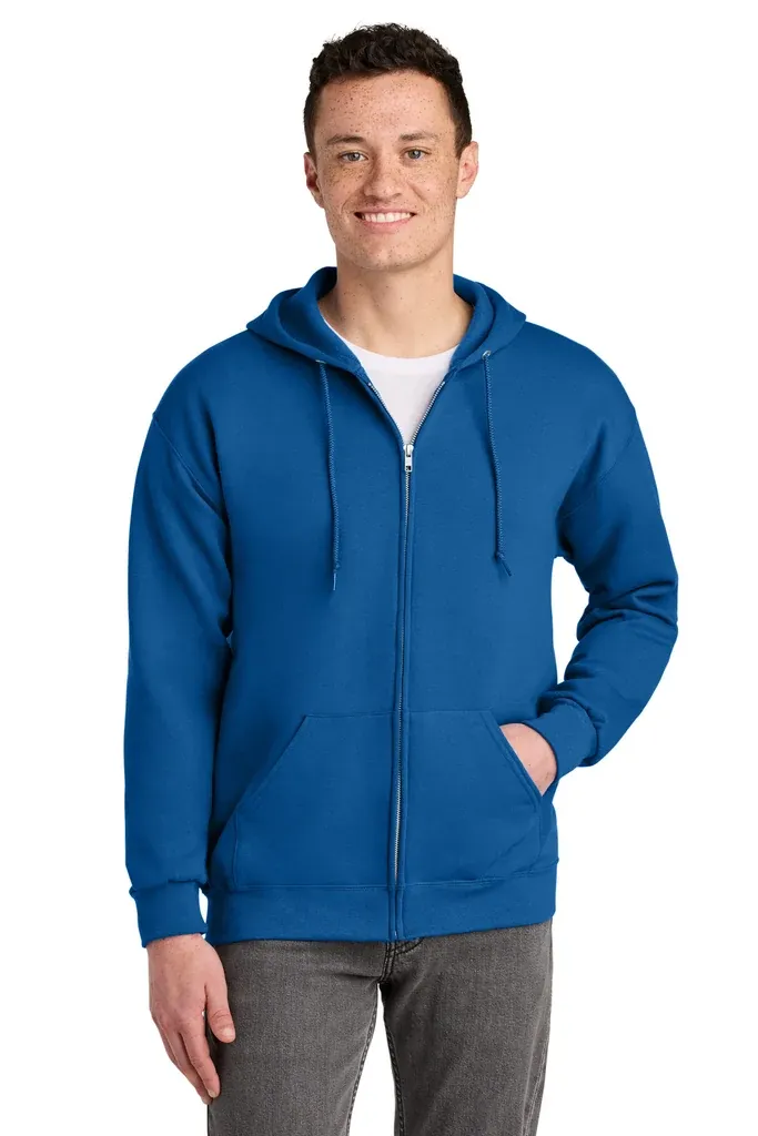 Jerzees® - NuBlend® Full-Zip Hooded Sweatshirt.  993M - additional view 1