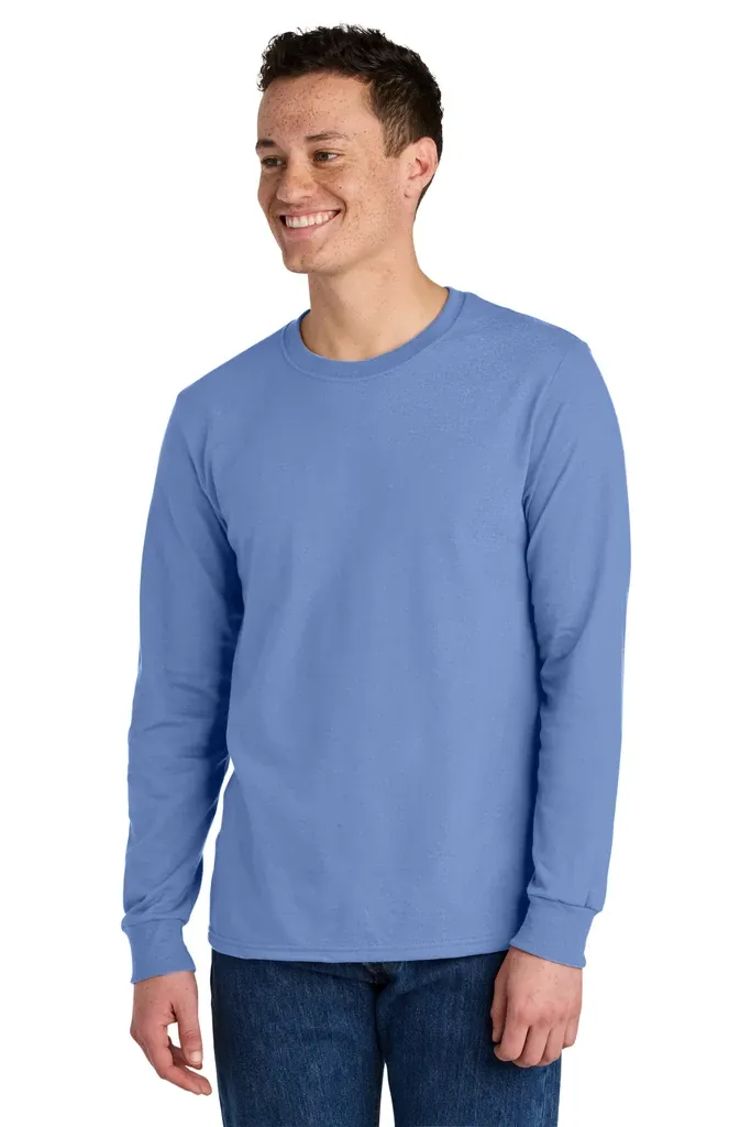 Jerzees® Premium Blend Ring Spun Long Sleeve T-Shirt 560LS - additional view 1