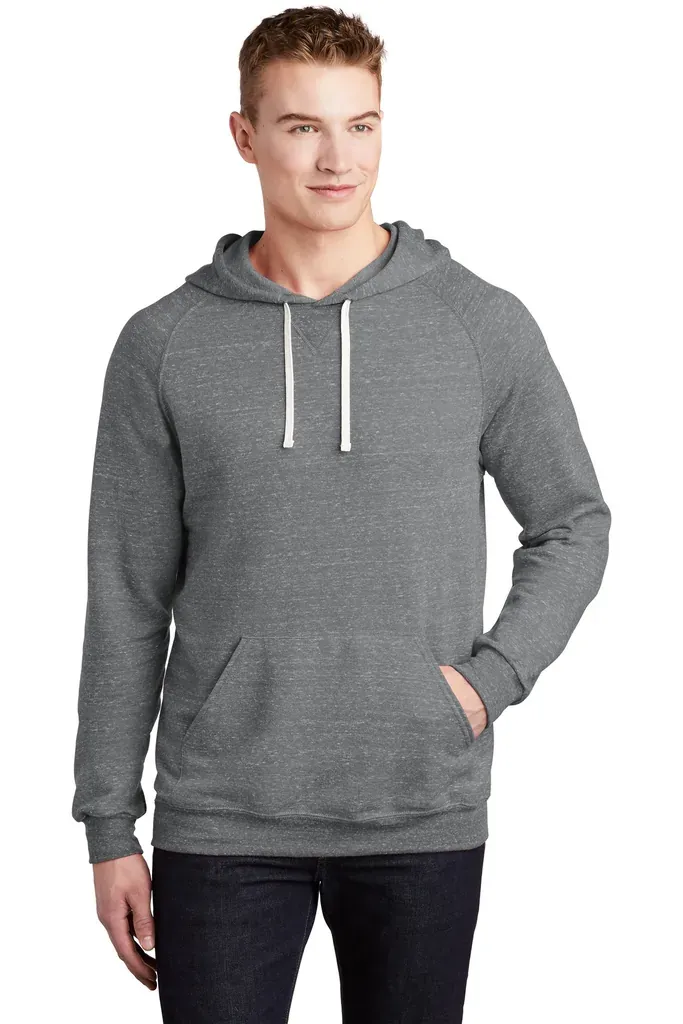 Jerzees ® Snow Heather French Terry Raglan Hoodie 90M - additional view 2
