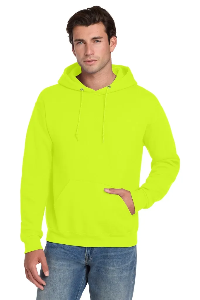 Jerzees® Super Sweats® NuBlend® - Pullover Hooded Sweatshirt.  4997M - additional view 4