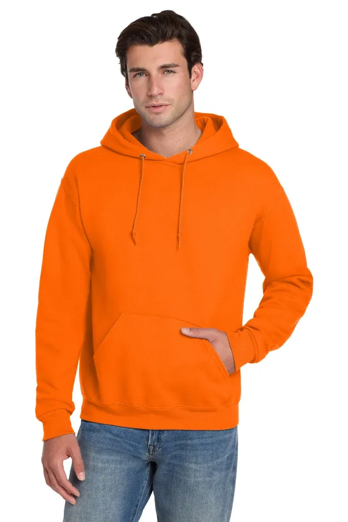 Jerzees® Super Sweats® NuBlend® - Pullover Hooded Sweatshirt.  4997M - additional view 3