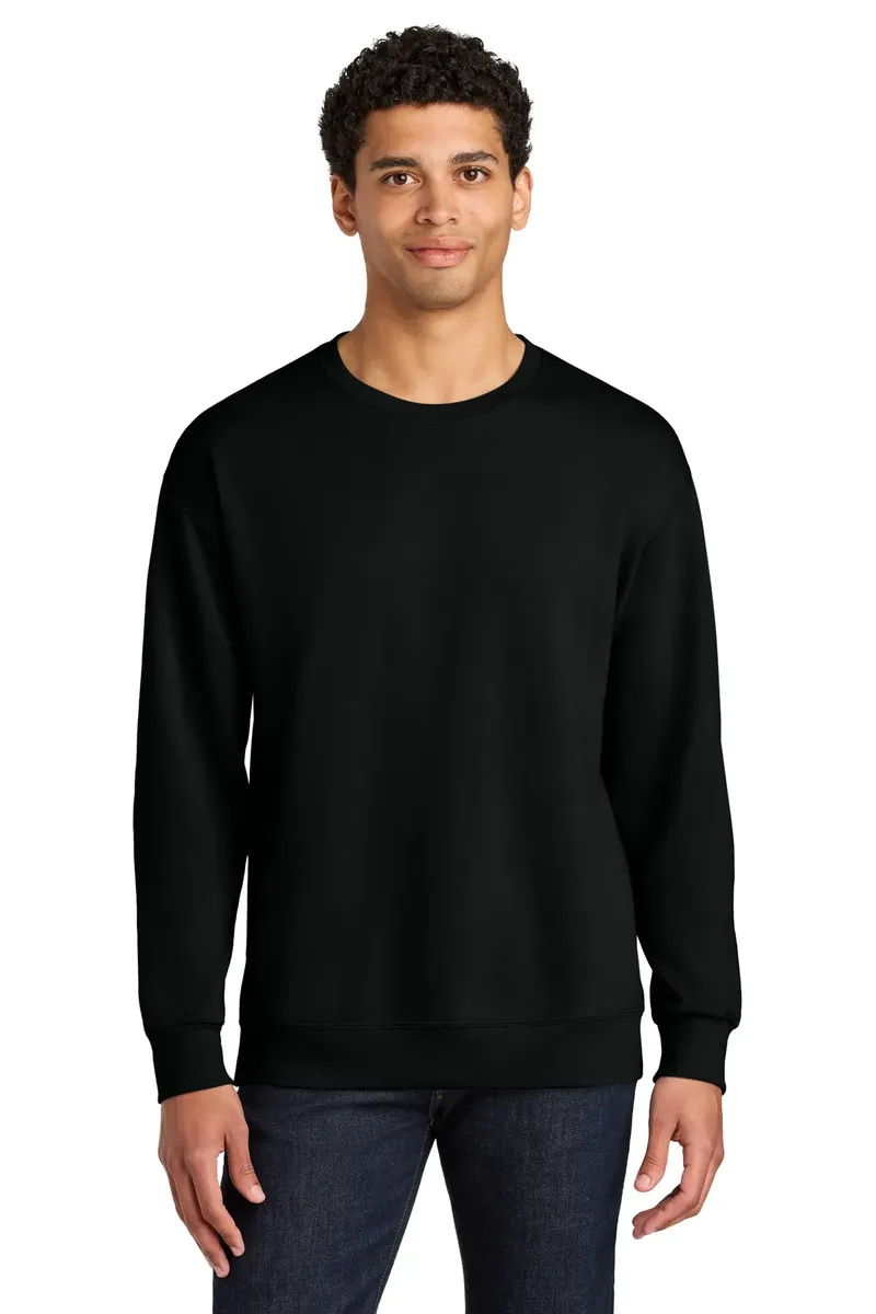 Jerzees Ultimate Unisex CVC Ring Spun Crewneck Sweatshirt IC48M - additional view 4