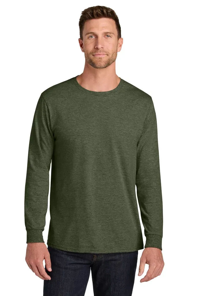 Jerzees Ultimate Unisex Ring Spun Long Sleeve T-Shirt IC46L - additional view 7