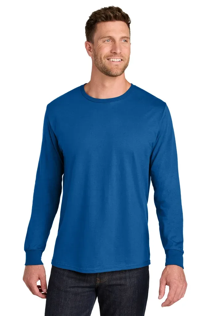 Jerzees Ultimate Unisex Ring Spun Long Sleeve T-Shirt IC46L