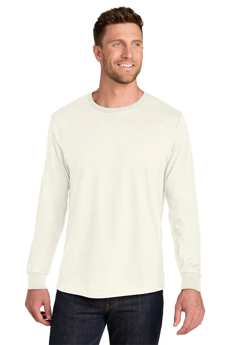 Jerzees Ultimate Unisex Ring Spun Long Sleeve T-Shirt IC46L - additional view 1