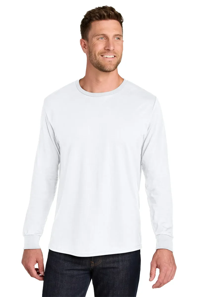 Jerzees Ultimate Unisex Ring Spun Long Sleeve T-Shirt IC46L - additional view 5
