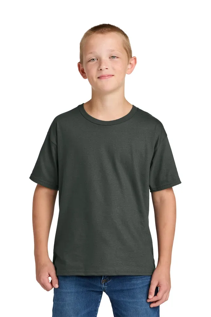 Jerzees Ultimate Youth Ring Spun T-Shirt IC46B - additional view 7