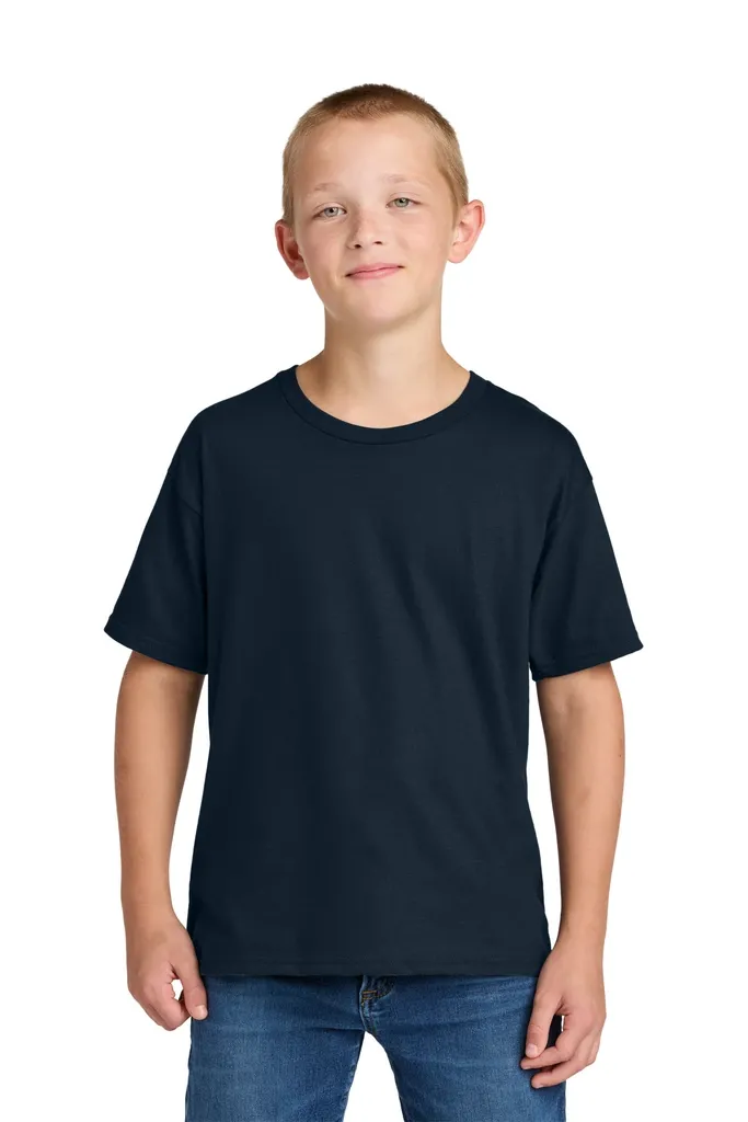 Jerzees Ultimate Youth Ring Spun T-Shirt IC46B - additional view 4