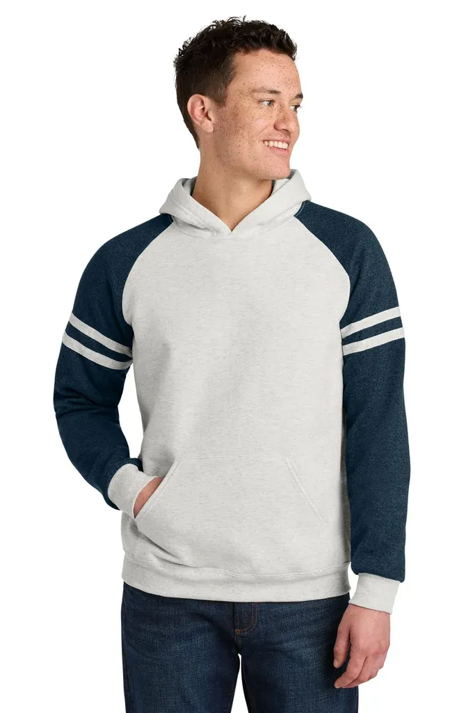 Jerzees® Unisex NuBlend® Varsity Colorblock Hooded Sweatshirt 97C