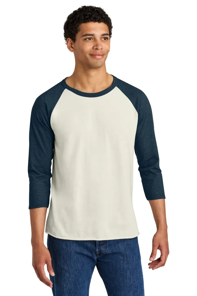 Jerzees® Unisex Premium Blend Combed Ring Spun 3/4-Sleeve Raglan 560R - additional view 10