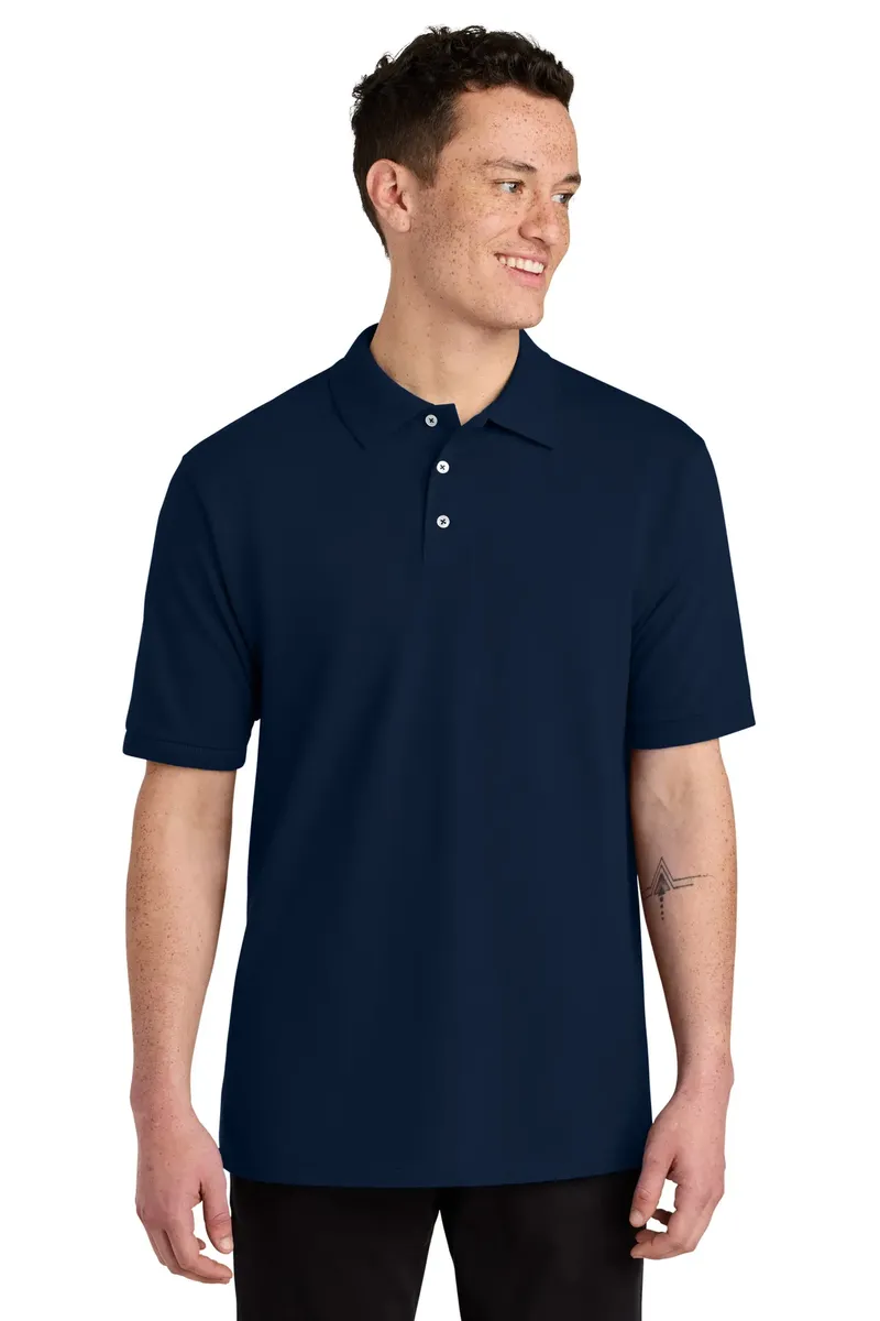 Jerzees® Unisex Premium Ring Spun Cotton Pique Sport Shirt 443M - additional view 1