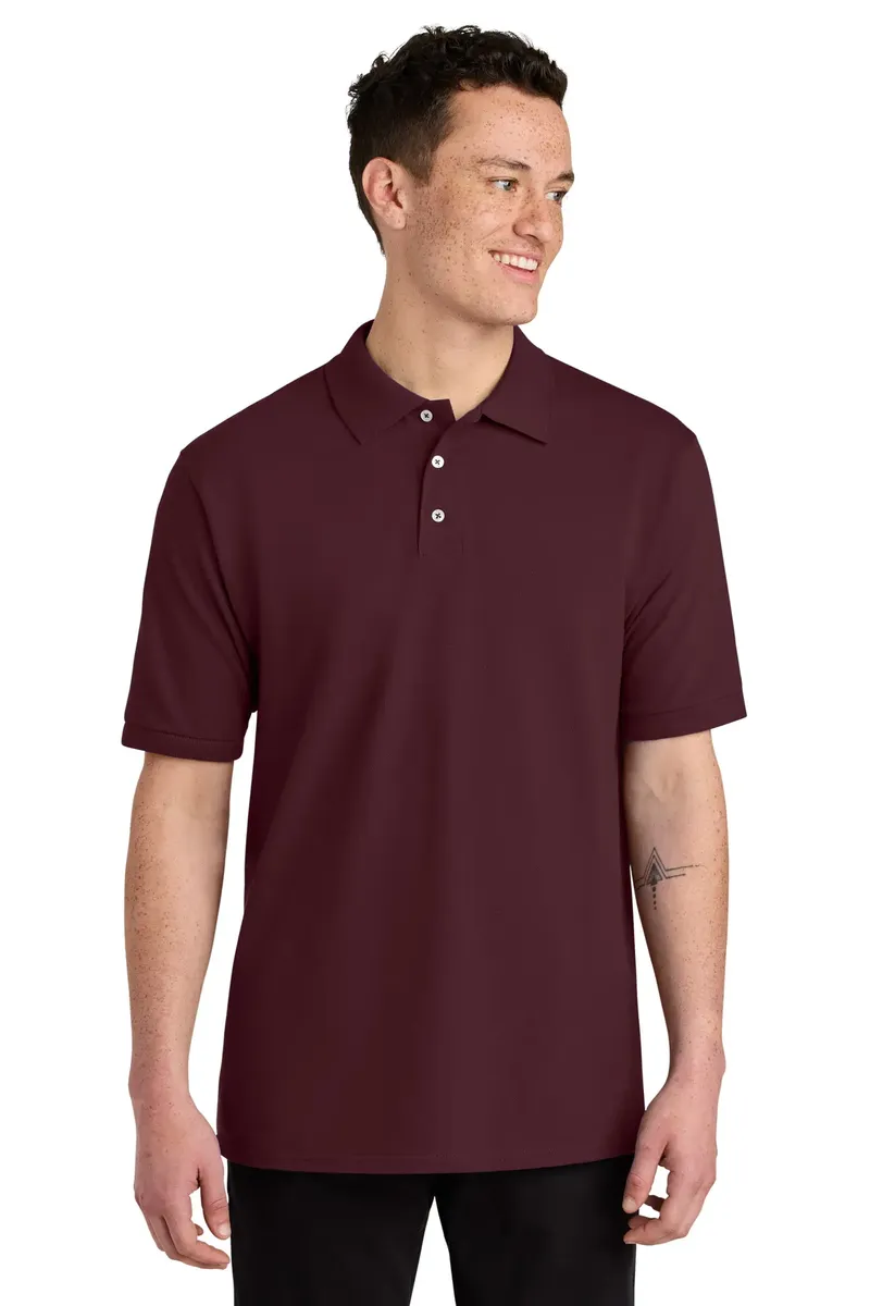 Jerzees® Unisex Premium Ring Spun Cotton Pique Sport Shirt 443M - additional view 3