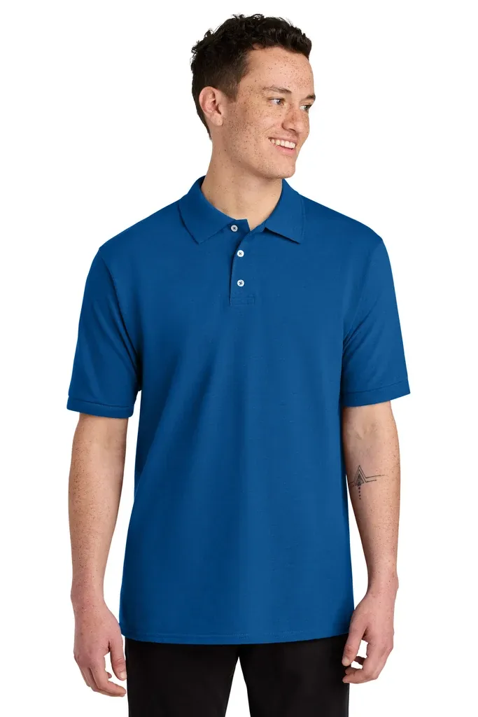 Jerzees® Unisex Premium Ring Spun Cotton Pique Sport Shirt 443M - additional view 4