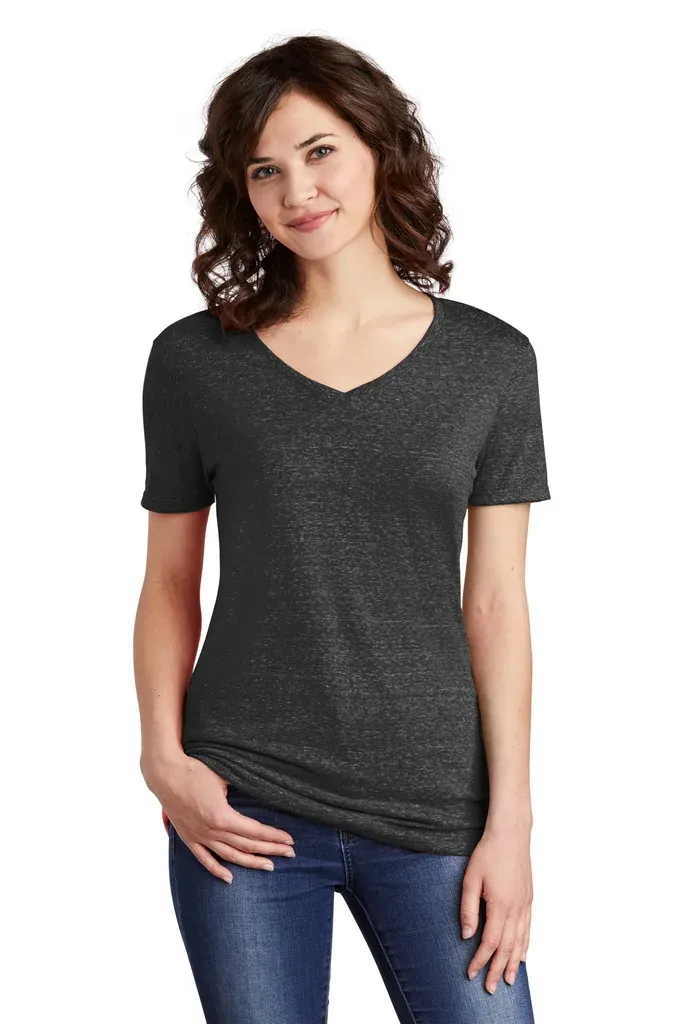 Jerzees ® Women's Snow Heather Jersey V-Neck T-Shirt 88WV - additional view 3