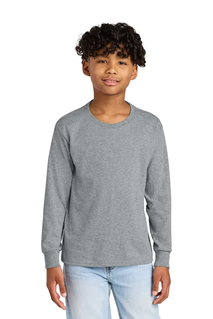 Jerzees® Youth Dri-Power® 50/50 Cotton/Poly Long Sleeve 29BL - additional view 7