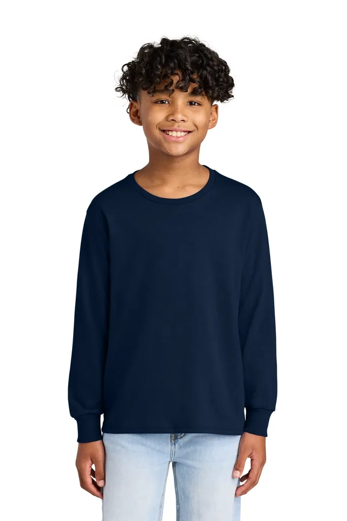 Jerzees® Youth Dri-Power® 50/50 Cotton/Poly Long Sleeve 29BL - additional view 2