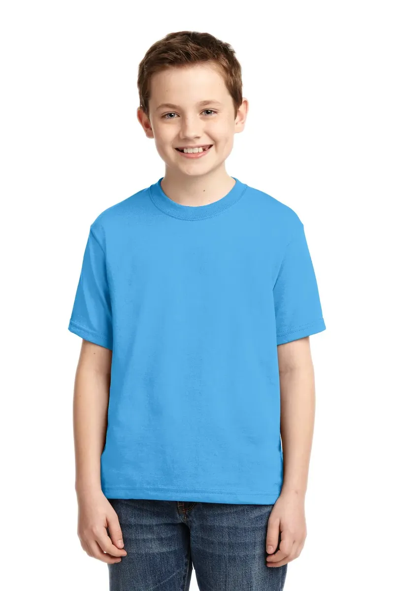 Jerzees® - Youth Dri-Power® 50/50 Cotton/Poly T-Shirt.  29B - additional view 8