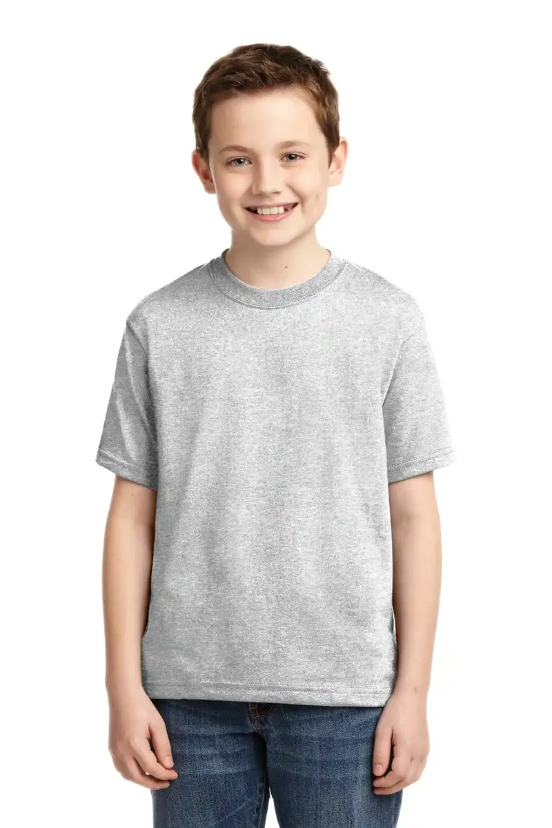 Jerzees® - Youth Dri-Power® 50/50 Cotton/Poly T-Shirt.  29B - additional view 1