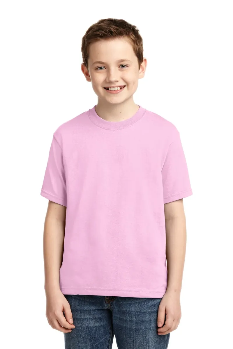 Jerzees® - Youth Dri-Power® 50/50 Cotton/Poly T-Shirt.  29B - additional view 3